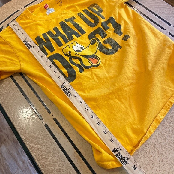 UNISEX DISNEY PARKS Pluto What Up Dog T Shirt mens size small - Picture 4 of 7